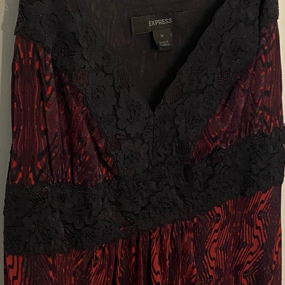 Express women’s size M Lace Tank Top - Picture 6 of 6